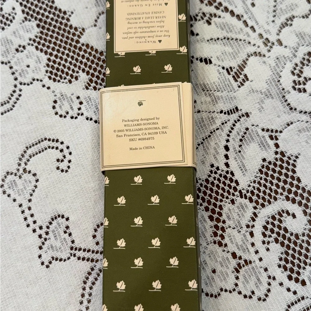 Williams Sonoma Maple Leaf Mini Taper Candle Holders – Set of 4 – NWT 🍁